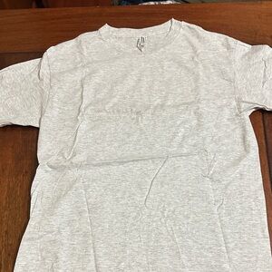 American Apparel Light Gray Men's Short Sleeve Tee